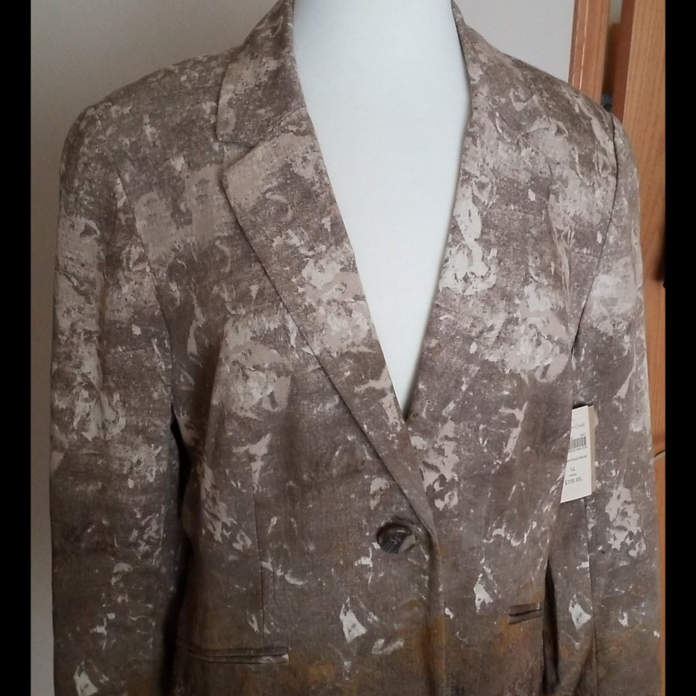 NEW Coldwater Creek Lined Jacket Blazer - Picture 3 of 10